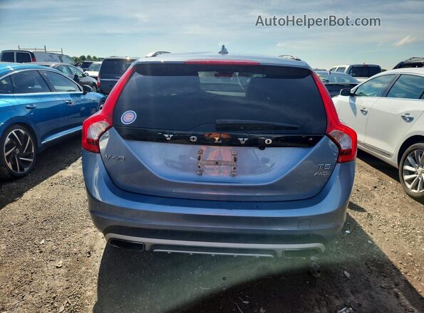 YV440MWK3H1038360 2017 VOLVO V60 Blue Widok z tyłu