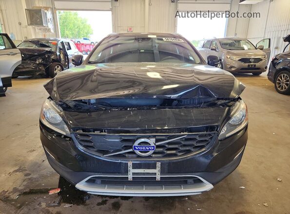 YV440MWK3J2056440 2018 VOLVO V60 Black Widok z przodu
