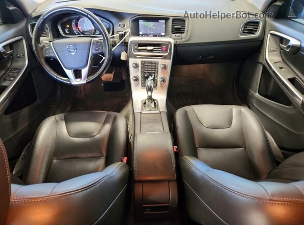 YV440MWK3J2056440 2018 VOLVO V60 Black Widok deski rozdzielczej