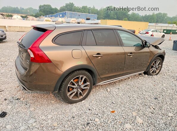 YV440MWK4H1023592 2017 VOLVO V60 Brown Tył prawy