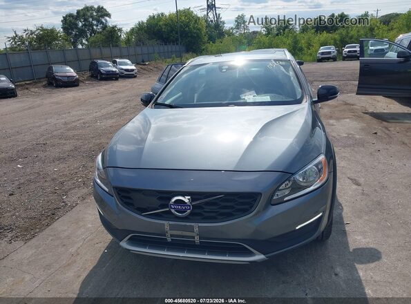 YV440MWK8H1041089 2017 VOLVO V60 CROSS COUNTRY Gray Vista del cuadro de instrumentos
