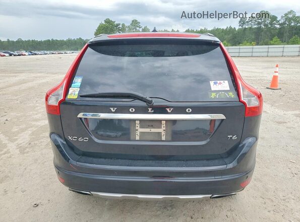 YV449MDK1G2875447 2016 VOLVO XC60 Black უკანა ხედი