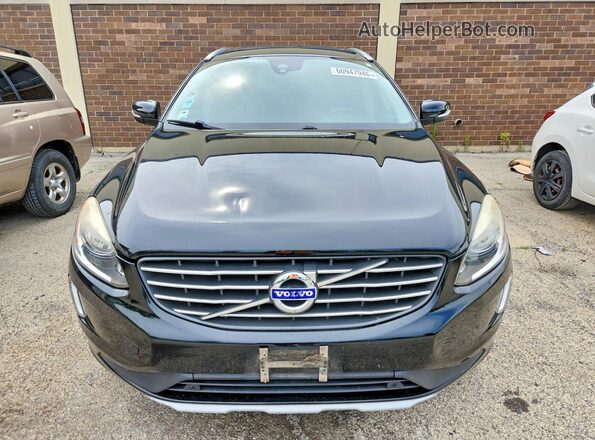 YV449MRK4G2924066 2016 VOLVO XC60 Black Вид спереду