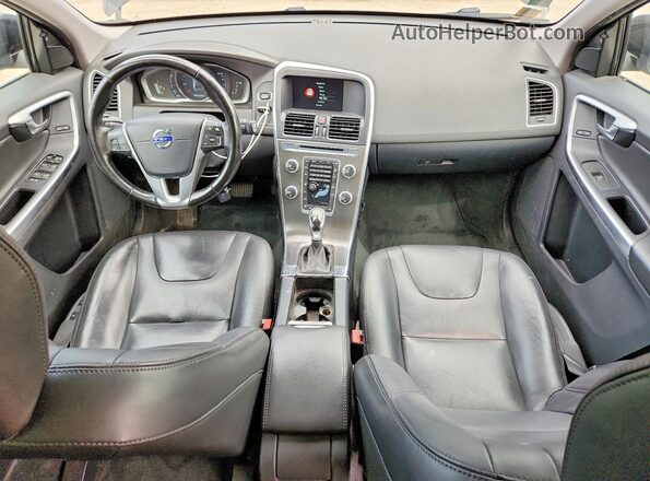 YV449MRK4G2924066 2016 VOLVO XC60 Black Вид панелі приладів