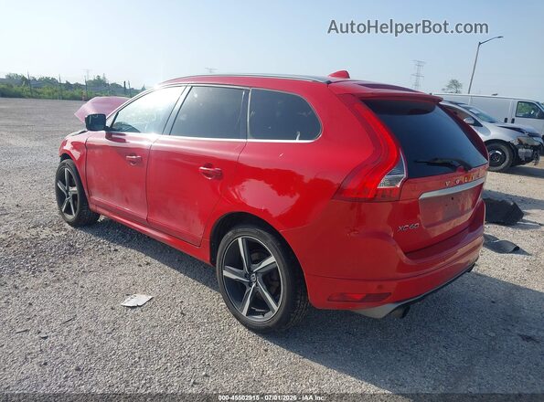 YV449MRP0G2868736 2016 VOLVO XC60 Red უკანა მარცხენა