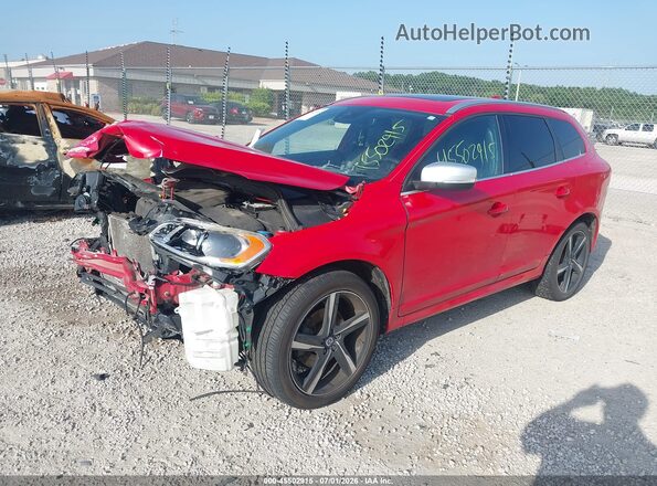 YV449MRP0G2868736 2016 VOLVO XC60 Red წინა მარცხენა ხედი სამი მეოთხედიდან