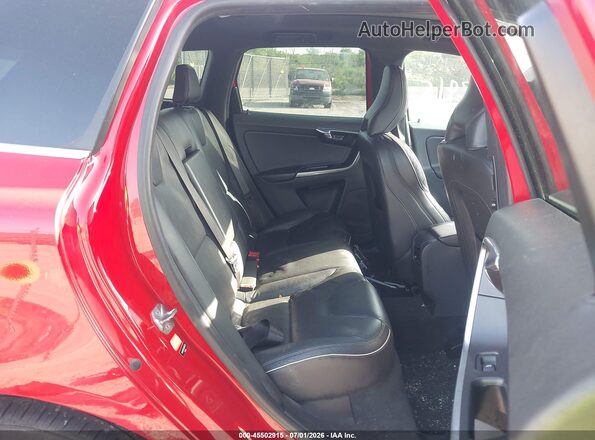 YV449MRP0G2868736 2016 VOLVO XC60 Red VIN კოდის სტიკერის ხედი