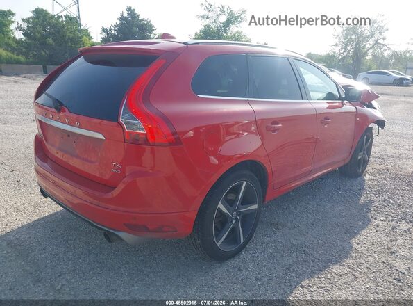 YV449MRP0G2868736 2016 VOLVO XC60 Red უკანა მარჯვენა