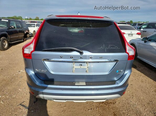 YV449MRR0H2075987 2017 VOLVO XC60 Blue უკანა ხედი