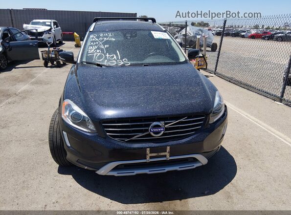 YV449MRR1H2063900 2017 VOLVO XC60 Black Vista interior trasera