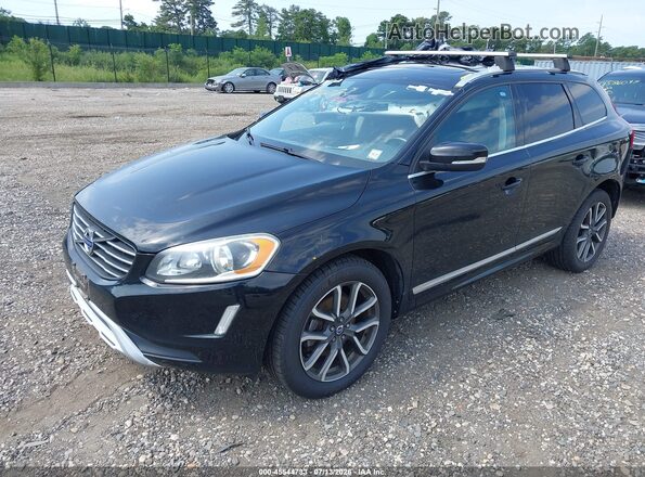YV449MRR4H2015291 2017 VOLVO XC60 Black Առջևի ձախ երեք քառորդ տեսարան