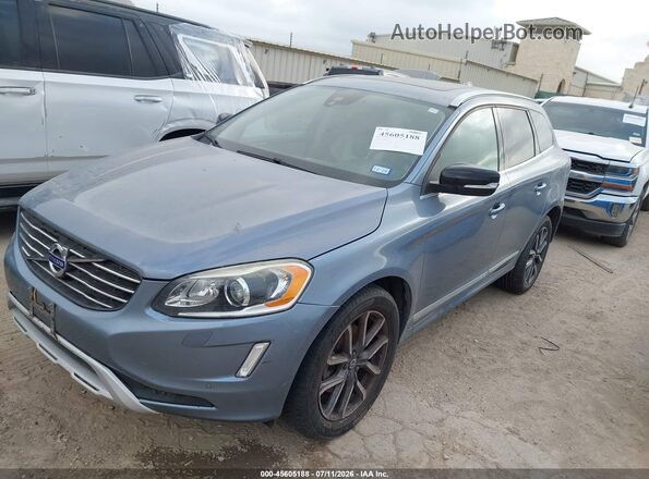 YV449MRR6H2068820 2017 VOLVO XC60 Blue წინა მარცხენა ხედი სამი მეოთხედიდან