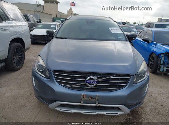 YV449MRR6H2068820 2017 VOLVO XC60 Blue ხელსაწყოთა პანელის ხედი
