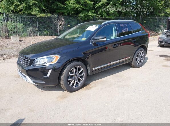 YV449MRR8H2012524 2017 VOLVO XC60 Black Առջևի ձախ երեք քառորդ տեսարան