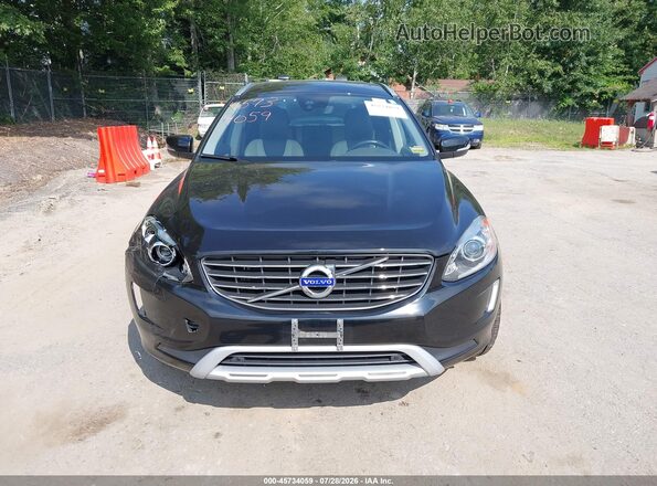 YV449MRR8H2012524 2017 VOLVO XC60 Black Սարքավորումների վահանակի տեսք