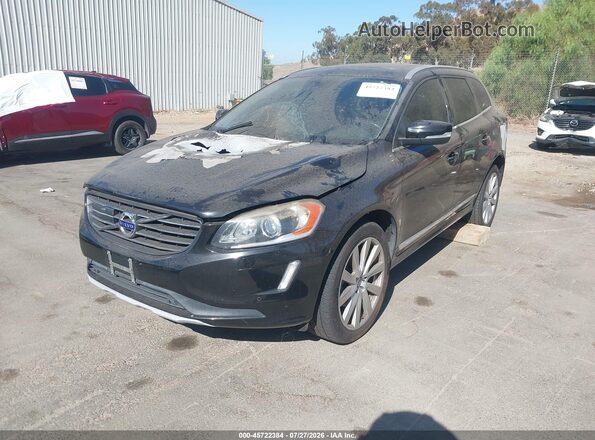 YV449MRU5H2035571 2017 VOLVO XC60 Black Առջևի ձախ երեք քառորդ տեսարան