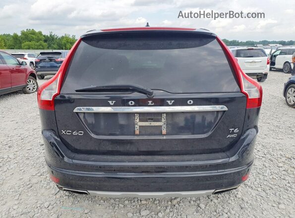 YV449MRU8H2216292 2017 VOLVO XC60 Black უკანა ხედი