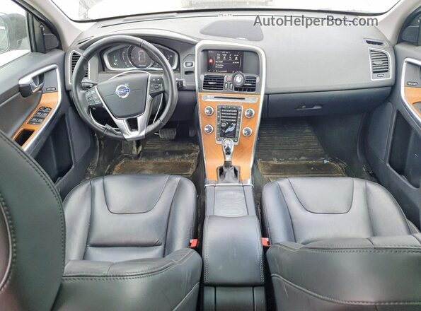 YV449MRU8H2216292 2017 VOLVO XC60 Black წინა პანელის ხედი