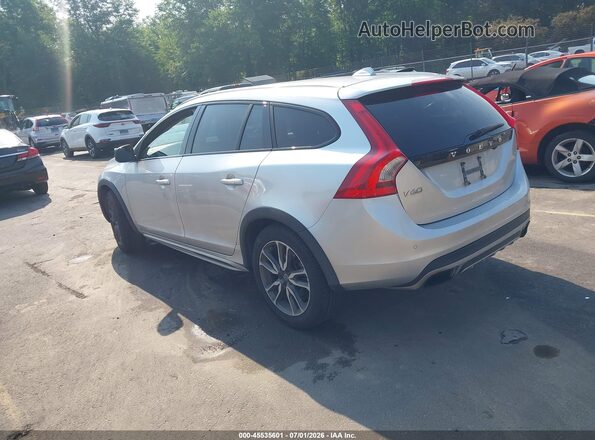 YV4612HK0G1013244 2016 VOLVO V60 CROSS COUNTRY Silver უკანა მარცხენა