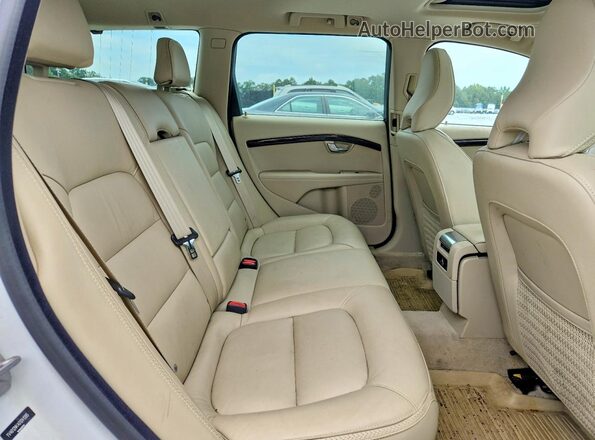 YV4612NK4G1241395 2016 VOLVO XC70 White Вид задньої частини салону