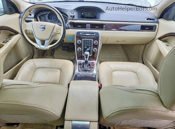 YV4612NK4G1241395 2016 VOLVO XC70 White Вид панелі приладів