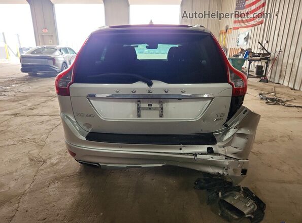 YV4612RK3G2840048 2016 VOLVO XC60 Silver Rear view
