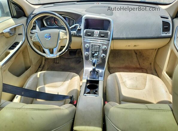 YV4612RM1G2810838 2016 VOLVO XC60 Gold Widok deski rozdzielczej