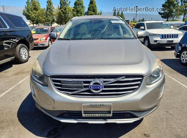 YV4612RM1G2810838 2016 VOLVO XC60 Gold Widok z przodu