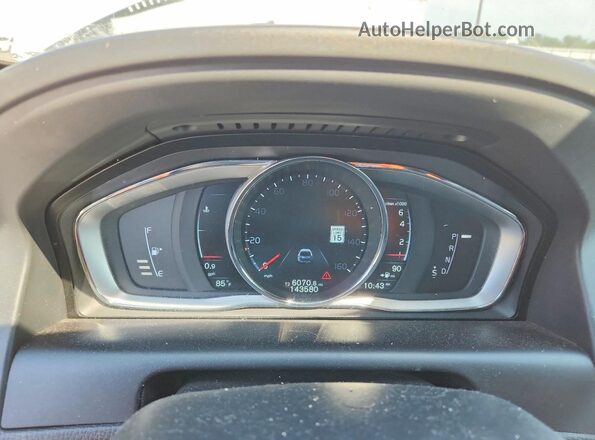 YV4612RM5G2790805 2016 VOLVO XC60 White Vista del cuadro de instrumentos