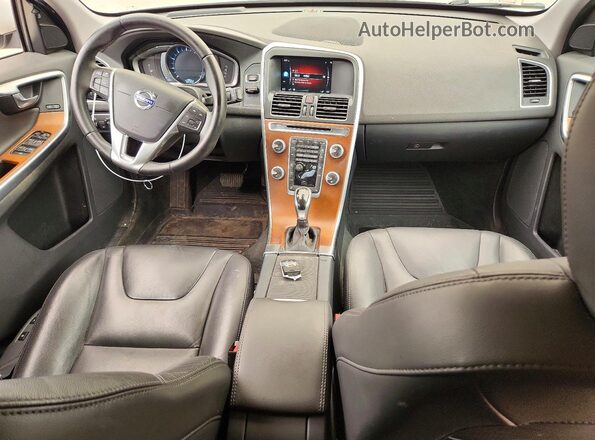 YV4612RM5G2868029 2016 VOLVO XC60 White Вид панелі приладів