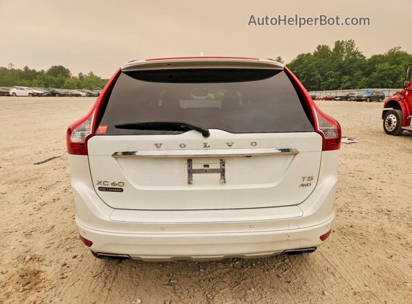 YV4612RM5G2868029 2016 VOLVO XC60 White Вид ззаду