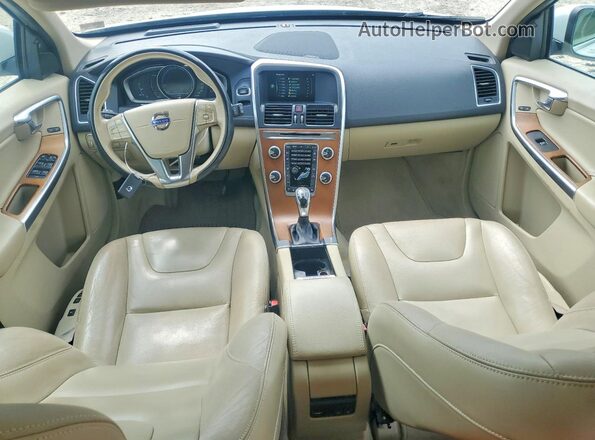 YV4612RM7G2826414 2016 VOLVO XC60 White Widok deski rozdzielczej