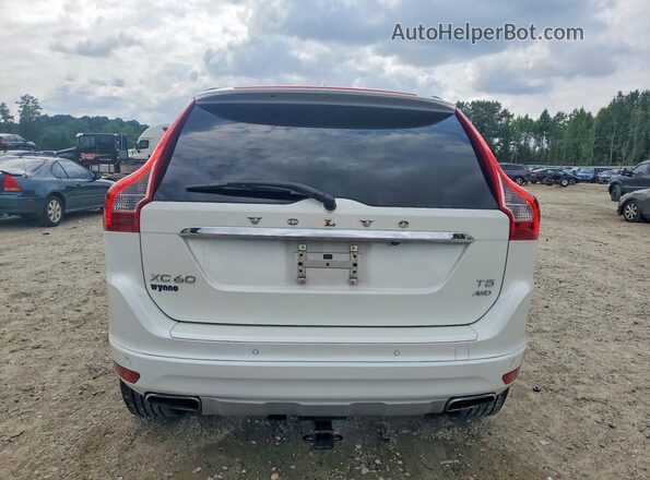 YV4612RM7G2826414 2016 VOLVO XC60 White Widok z tyłu