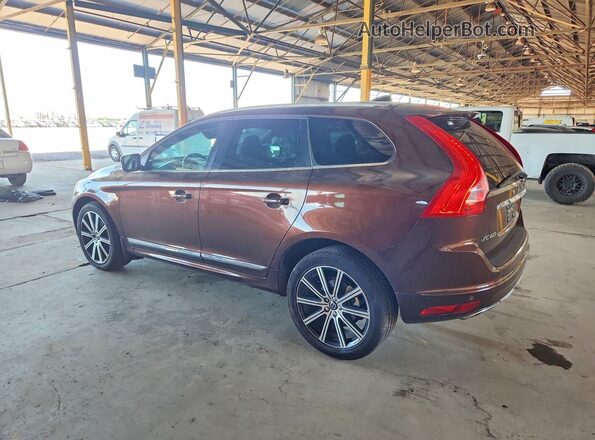 YV4902RK7G2801866 2016 VOLVO XC60 Brown Задня ліва чверть