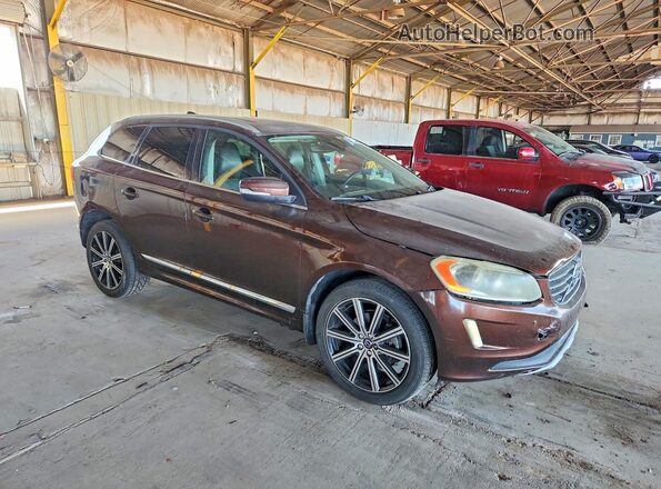 YV4902RK7G2801866 2016 VOLVO XC60 Brown Передня права чверть