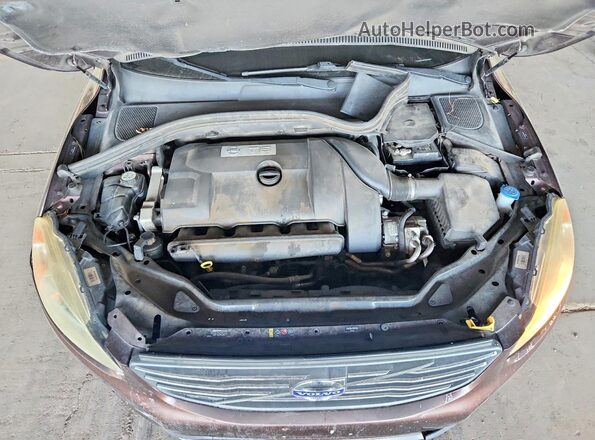 YV4902RK7G2801866 2016 VOLVO XC60 Brown Вид підкапотного простору