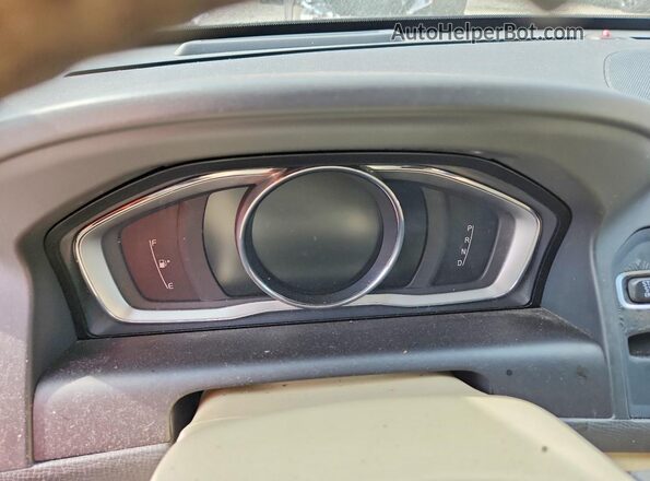 YV4902RM0G2807770 2016 VOLVO XC60 Blue Vista del cuadro de instrumentos