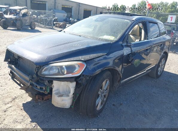 YV4902RM1G2828739 2016 VOLVO XC60 Dark Blue Передня ліва чверть