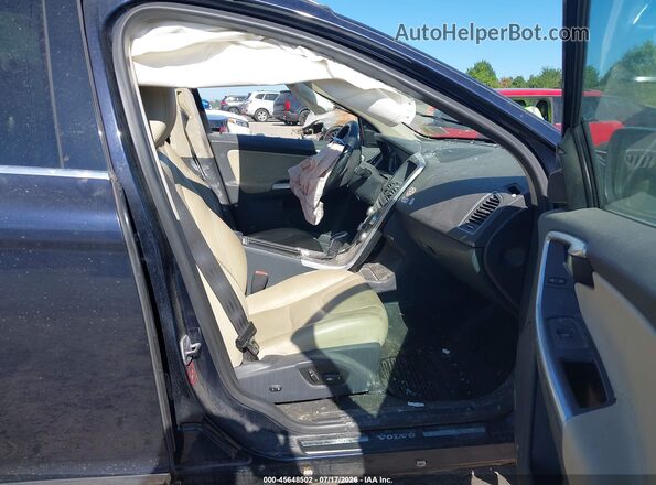 YV4902RM1G2828739 2016 VOLVO XC60 Dark Blue Вид салону спереду