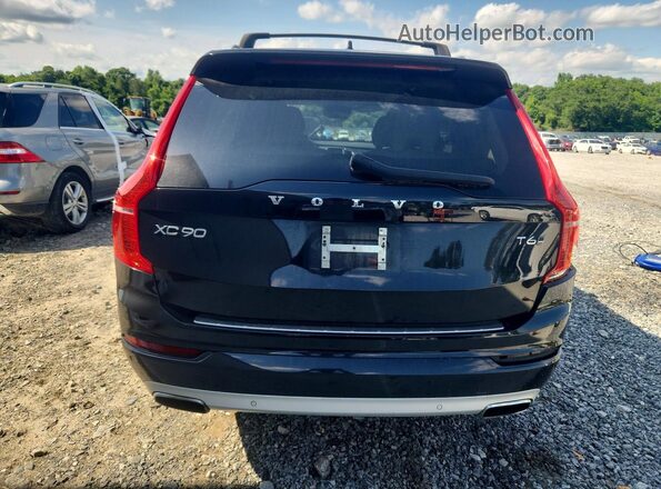 YV4A221K1L1543010 2020 VOLVO XC90 Черный Вид сзади