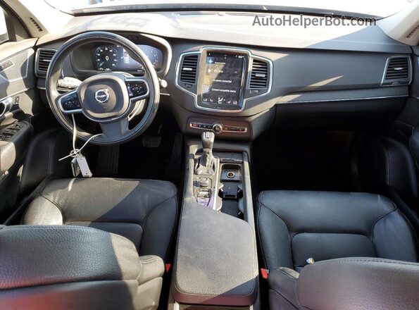 YV4A221K2L1530881 2020 VOLVO XC90 Black Widok deski rozdzielczej