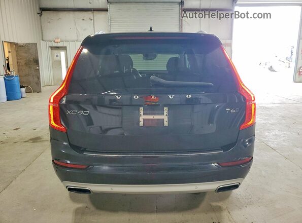 YV4A221K7L1532609 2020 VOLVO XC90 Black Вид ззаду