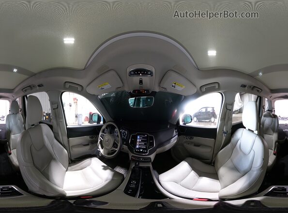 YV4A221K7L1532609 2020 VOLVO XC90 Black Панорамний вид салону 360°