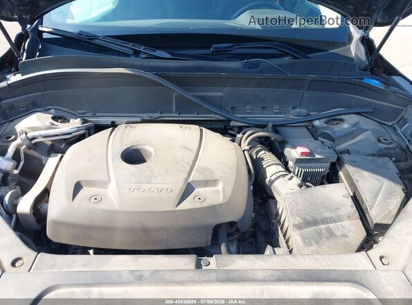 YV4A221K7M1755668 2021 VOLVO XC90 Black Vista del compartimento del motor