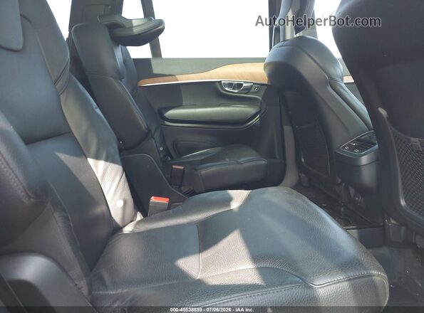 YV4A221K7M1755668 2021 VOLVO XC90 Black Vista de los asientos traseros