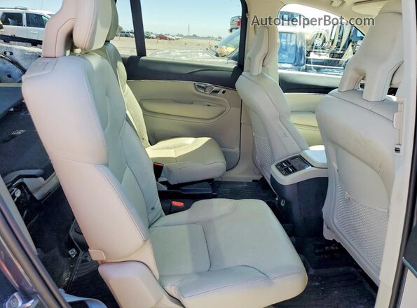 YV4A221K9L1612414 2020 VOLVO XC90 Blue Հետևի նստատեղերի տեսք