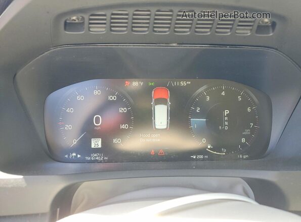 YV4A221K9L1612414 2020 VOLVO XC90 Blue Սարքավորումների վահանակի տեսք