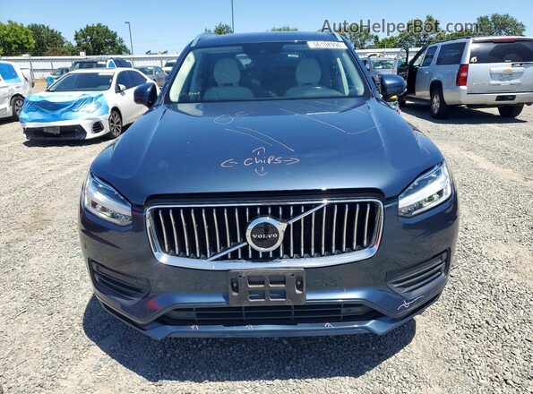 YV4A221K9L1612414 2020 VOLVO XC90 Blue Դիմացի տեսք