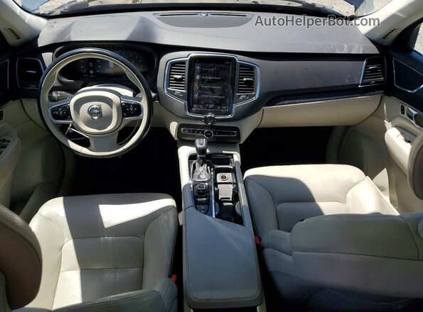 YV4A221K9L1612414 2020 VOLVO XC90 Blue Առջևի վահանակի տեսք