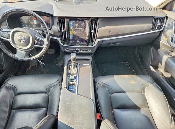 YV4A22NL0H1005151 2017 VOLVO V90 Gray Առջևի վահանակի տեսք